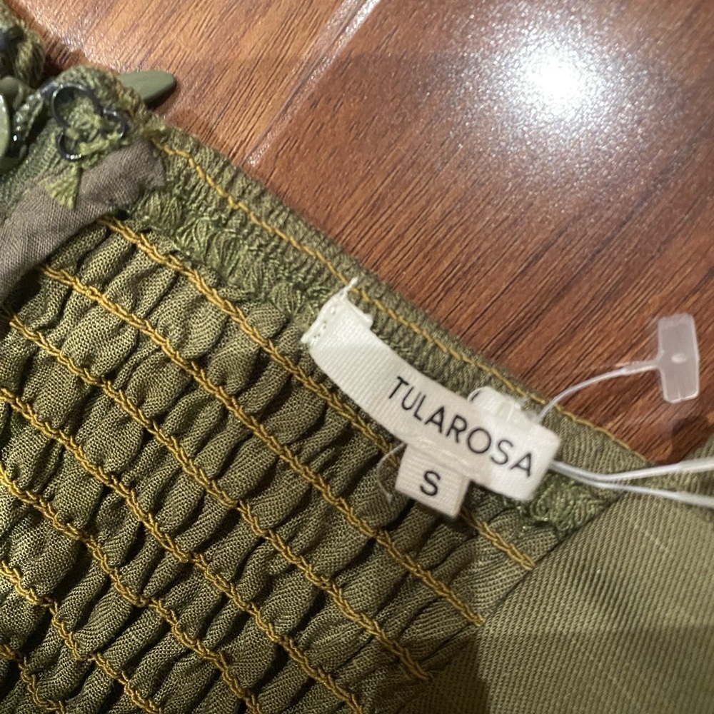 Tularosa / Kimi jumpsuit in green cutout army green small - Picture 6 of 6
